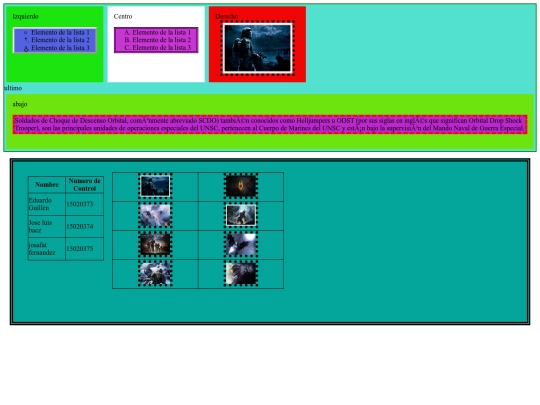 tablas screenshot