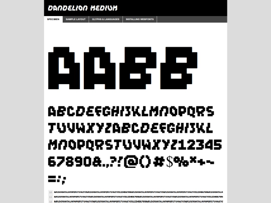 New folder/dandelion-demo screenshot
