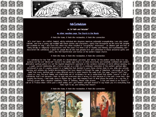 folkcatholicism screenshot