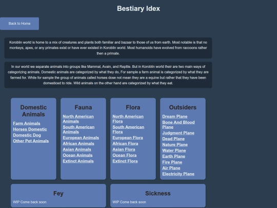 Bestiary/BeastIdenx screenshot