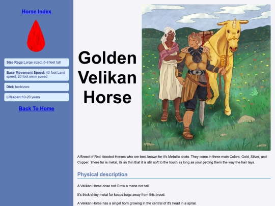Bestiary/Domestic/GoldHorse screenshot