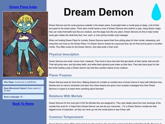 Bestiary/Outsiders/DreamDemons/DreamDemon screenshot