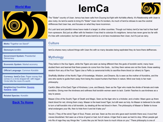 Counties/IemCa screenshot