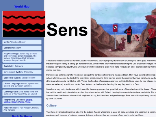 Counties/Sens screenshot