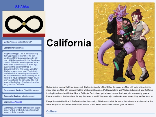 Counties/USAunion/California screenshot