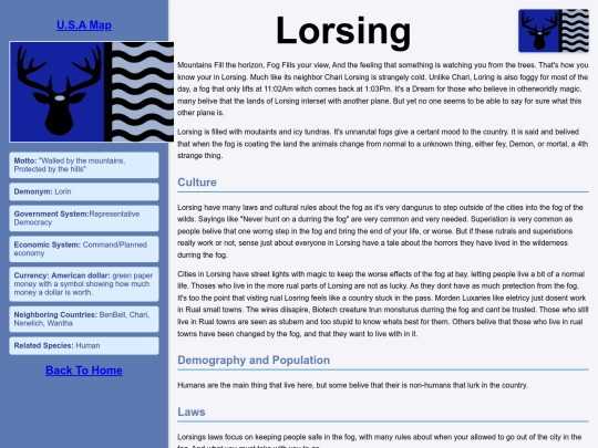 Counties/USAunion/Lorsing screenshot