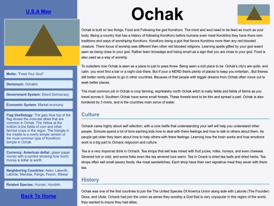 Counties/USAunion/Ochak screenshot