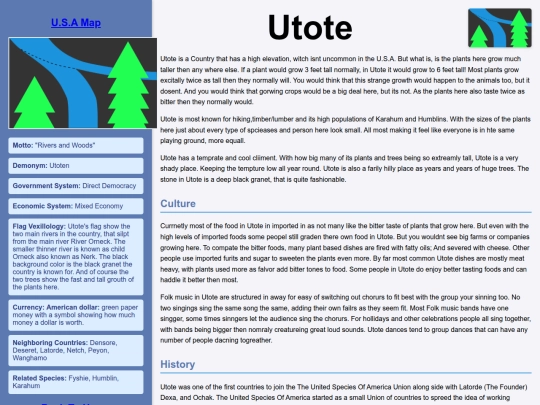 Counties/USAunion/Utote screenshot
