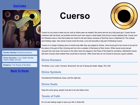 Gods/CuersoGod screenshot