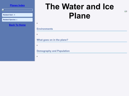 OutsidePlanes/Water screenshot