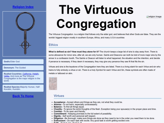 Religions/TheVirtuous screenshot