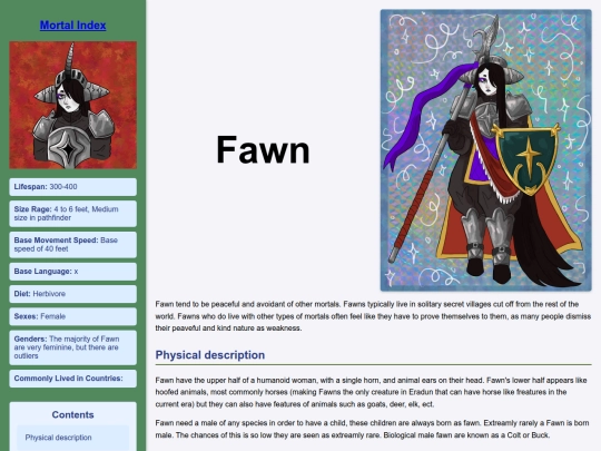 Z Eradun World/Ehumanoids/Fawn screenshot