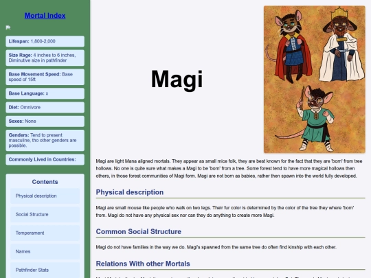Z Eradun World/Ehumanoids/Magi screenshot
