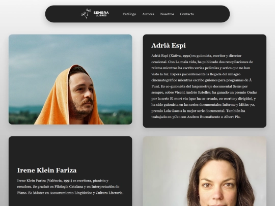 autores screenshot