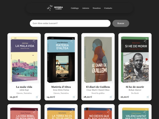 catalogo screenshot