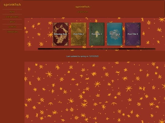blog screenshot