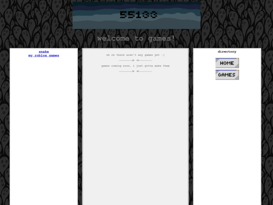 games screenshot