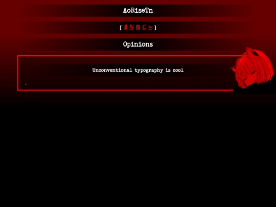 opinions screenshot