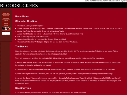 rules screenshot