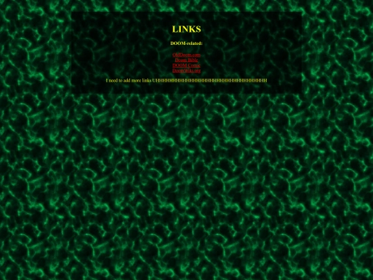 links screenshot