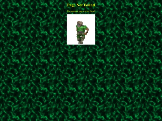 not_found screenshot