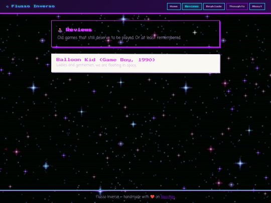 reviews screenshot