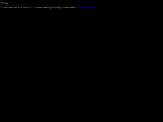 CYOAs screenshot