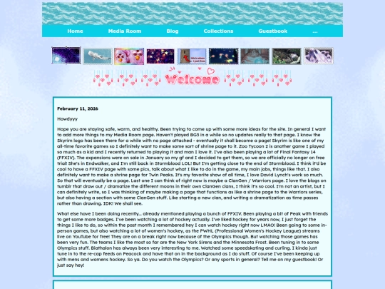 blog screenshot