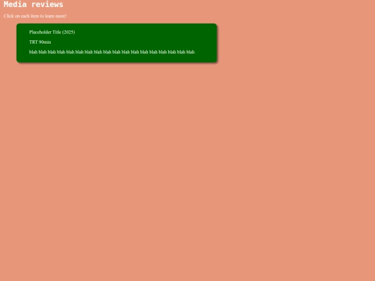 Reviews screenshot
