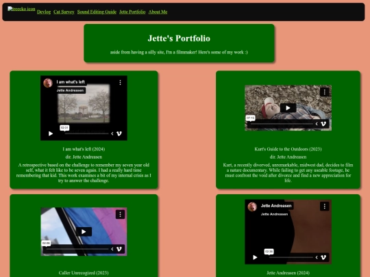portfolio-home screenshot