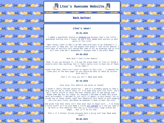 blog screenshot