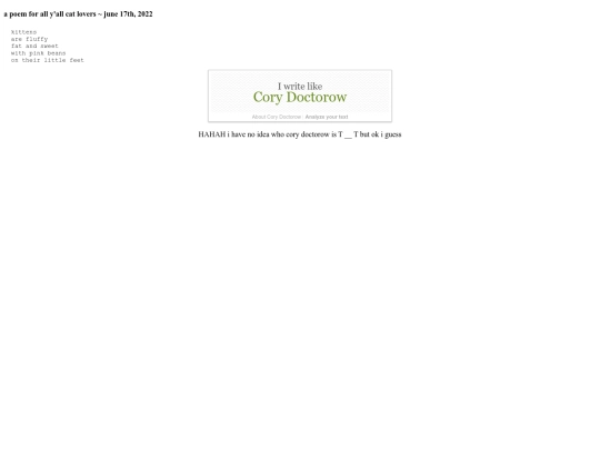 writing screenshot