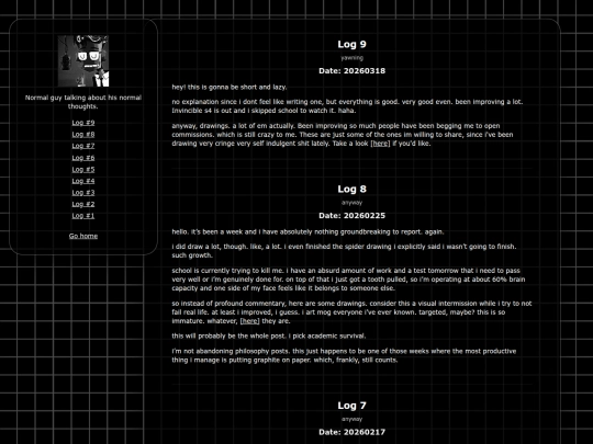blog screenshot