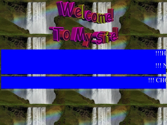 welcome screenshot