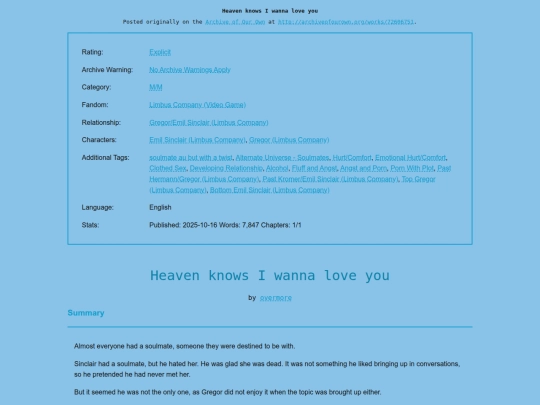limbus company/Heaven_knows_I_wanna screenshot