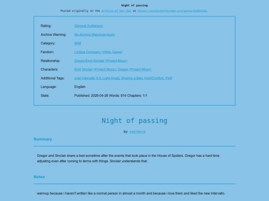 limbus company/Night_of_passing screenshot