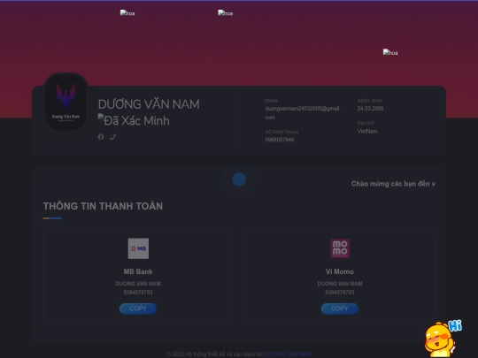 thongtinthanhtoan screenshot