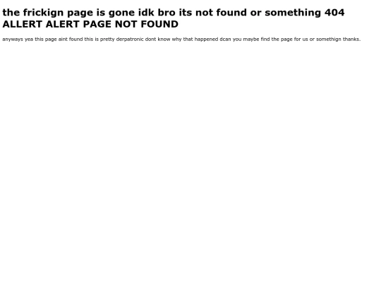 not_found screenshot