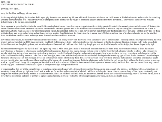 jrnl/entry7 screenshot
