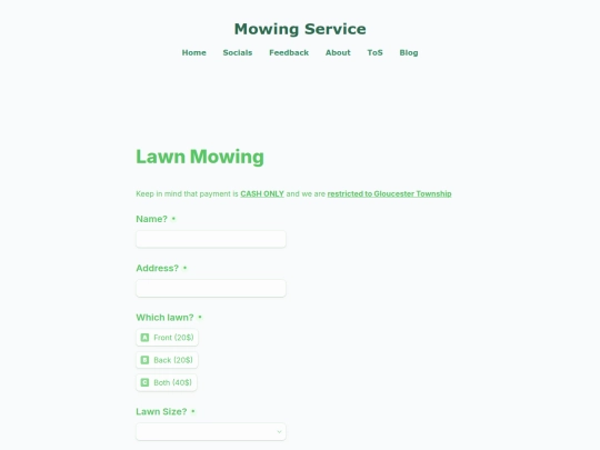 mowing screenshot