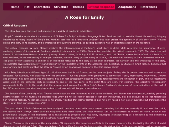 critic screenshot