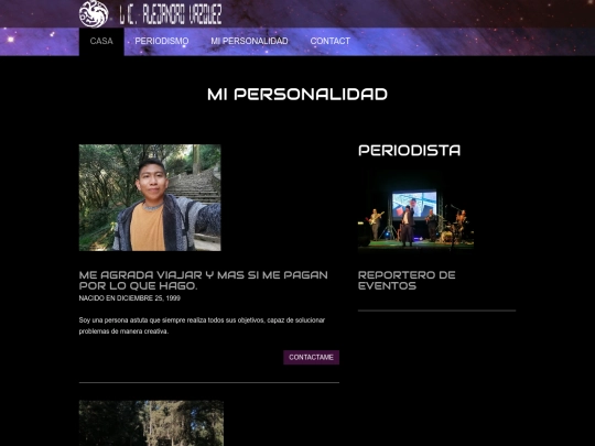blog screenshot