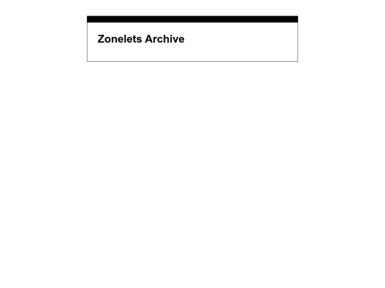 archive screenshot