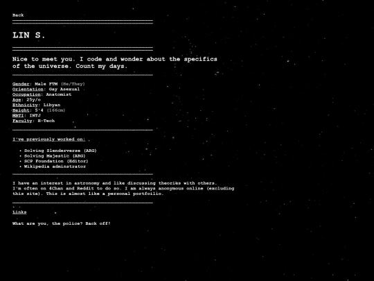 LinS screenshot