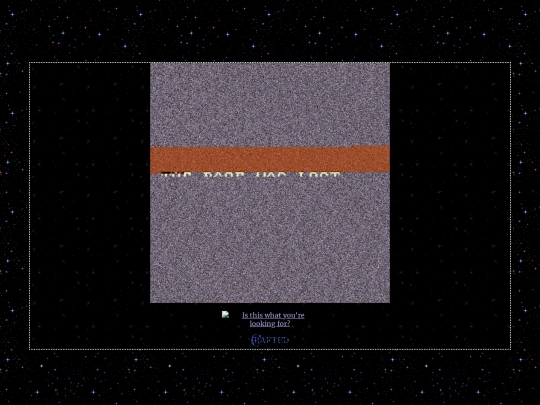 not_found screenshot
