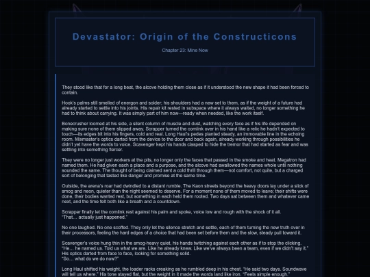 Constructicon Novel/constructicon-chapter-23 screenshot