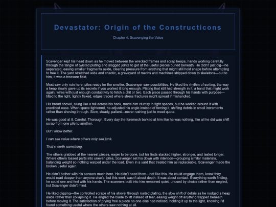 Constructicon Novel/constructicon-chapter-4 screenshot