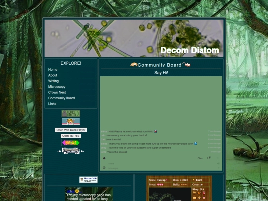 diatomboard screenshot