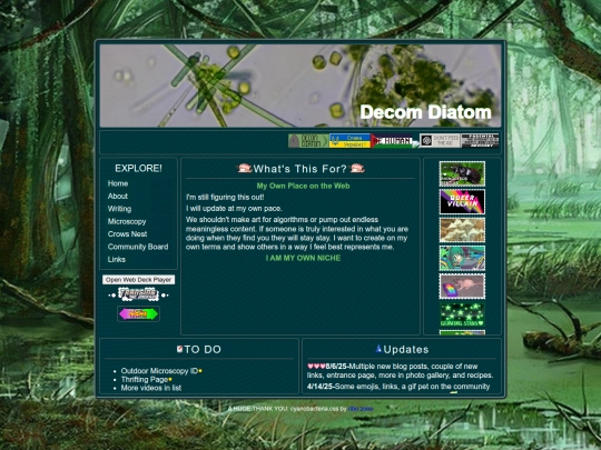 diatomhome screenshot