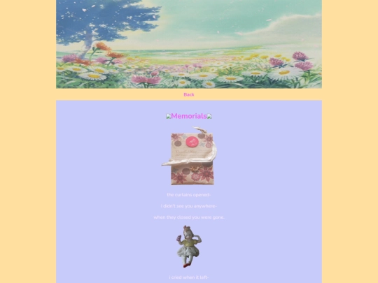 nest/memorials screenshot